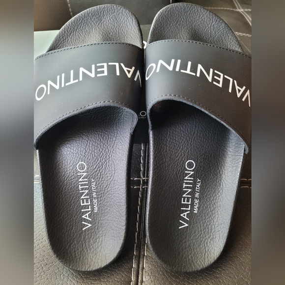 Valentino Slides. I just bought this in PM but a lil big for me.But this is new. - Picture 6 of 9
